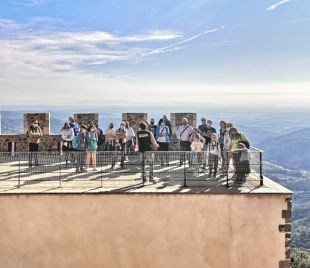 Més de mig miler de persones visiten Montsoriu durant el pont de Tots Sants