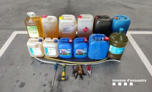 Enxampen un home que robava gasoil de camions aparcats a la Garrotxa