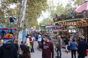 Carrers plens de gent i satisfacció entre els gironins en el primer cap de setmana de Fires