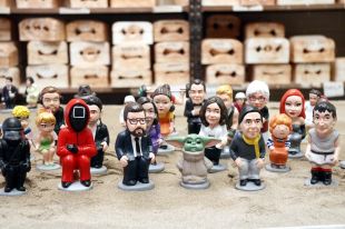 Els caganers de la família Alós es vendran en una botiga al Barri Vell de Girona