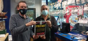 L’Anxova Milionària de l’Escala reparteix 150.000 euros a la Loteria Nacional