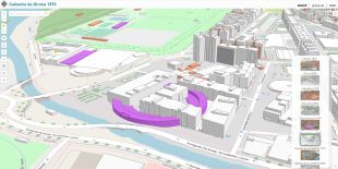 Girona treu una eina per veure en 3D les modificacions urbanístiques dels darrers 50 anys