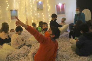 L'escola del Bosc de la Pabordia de Girona es transforma en un centre artístic durant una setmana