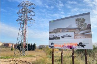 Polèmica per la instal·lació d'una antena a la zona de l'Olivar Gran, a Figueres