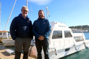 Dos gironins lideren un projecte internacional perquè els submarinistes facin ciència