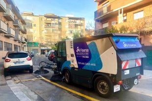 L'empresa municipal Fisersa inicia el servei de neteja viària a Figueres