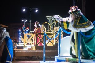 La Cavalcada de Reis de Santa Coloma de Farners: estàtica i a peu als Saioners