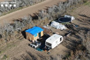 Enxampen construccions il·legals en vuit finques als Aiguamolls de l'Empordà