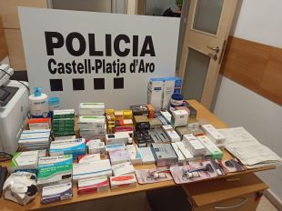 Dos detinguts a Platja d'Aro que aconseguien medicaments amb receptes falses i robaven en farmàcies