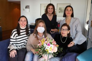 La veïna de Girona, Pepita Teixidor, compleix 100 anys
