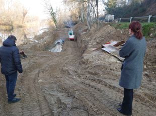 Girona comença les obres de l'última fase del carril bici amb Celrà
