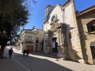 La Bisbal inicia avui la rehabilitació i restauració de façanes de l'església de la Pietat