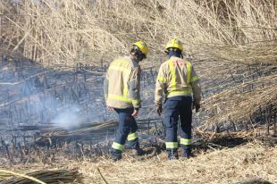 Els Bombers extingeixen l'incendi de Peralada amb 31 hectàrees afectades