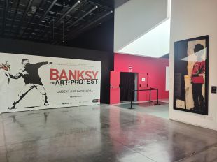 Banksy: the art of protest, una exposició no autoritzada