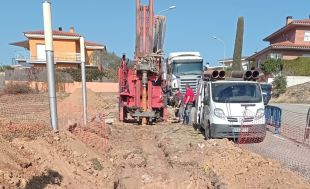 Santa Coloma de Farners construeix un nou punt de captació d’aigua per fer front a la sequera