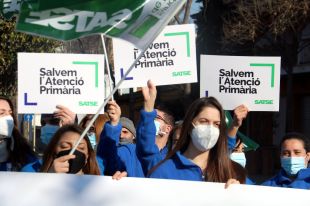 Infermeres i fisioterapeutes denuncien sobrecàrrega de feina i precarietat a l'atenció primària