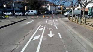 Girona enllaça el carril bici del carrer d'Oviedo amb l'estació de Girocleta de Sant Narcís