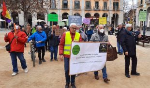 Els Pensionistes de Girona es manifesten de nou reclamant millores