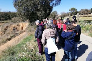 Caminada per demanar que les basses de l'abocador de Vacamorta es restaurin