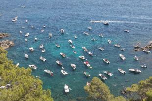 Acció Climàtica avalua l'afluència i l'impacte de les embarcacions a les cales de Begur, Palafrugell i Palamós
