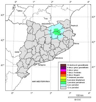 Un terratrèmol de 3,4 graus sacseja el Ripollès, la Garrotxa, la Cerdanya i l'Alt Empordà