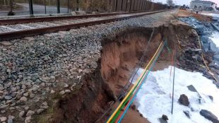 Restablerta la circulació de trens entre Blanes i Pineda de Mar