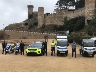 Tossa de Mar adquireix vehicles elèctrics per a diverses àrees de serveis