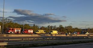 Un ferit crític després de ser atropellat a l'AP-7 a Garrigàs