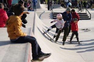 Girona estrena al parc Jordi Vilamitjana de Can Gibert del Pla el segon Skatepark de la ciutat