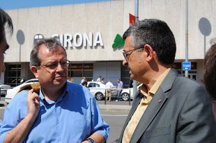 Olòriz (ICV) diu que faran pressió perquè el soterrament del tren convencional 'no acabi com la N-II'
