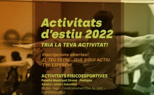 Girona oferirà 24 activitats fisicoesportives i aquàtiques aquest estiu