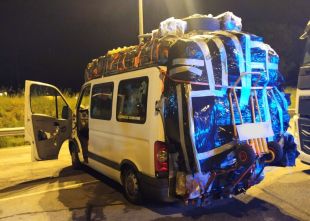 Denunciat un conductor per circular temeràriament a l'AP-7 a Riudellots de la Selva