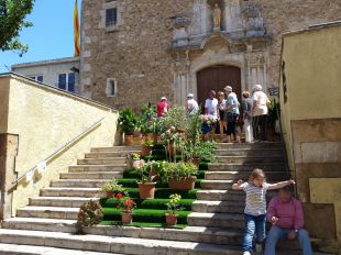El nucli de Sant Joan de Palamós es torna a engalanar amb flors el proper diumenge