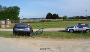 Tres detinguts que van atacar una patrulla dels Mossos després d'accidentar-se