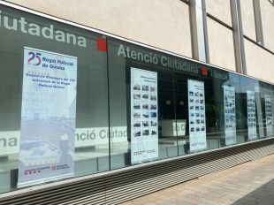 Una exposició repassa els 25 anys de vida de la Regió Policial de Girona