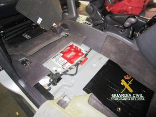 Intervenen 1.530 paquets de tabac de contraban valorats en uns 5.500 euros