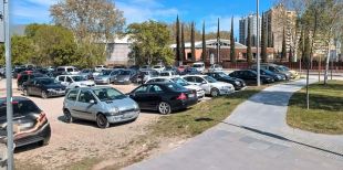 Una sentència obliga a tancar de nou l'aparcament del Triangle del Ter a Girona