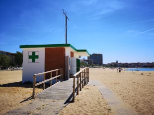 Palamós inicia aquest cap de setmana el servei de socorrisme a les platges