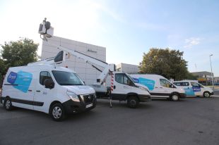 Fisersa incorpora vehicles sostenibles a la flota d’enllumenat públic de Figueres 