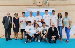 L'Institut de Celrà guanya el RetoTech amb un robot que facilita la pràctica de l'esport a invidents