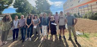 Figueres lliura les claus de les parcel·les d'horts urbans de la Closa Rasa