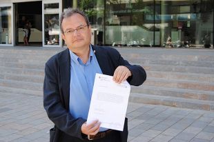 Joan Olòriz deixa clar que ICV no pactarà amb CiU a Girona per formar govern a la ciutat 