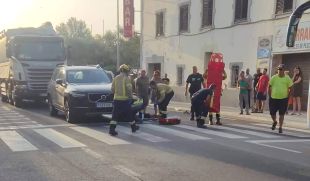 Un atropellament a un menor amb monopatí talla la C-66 a Bordils