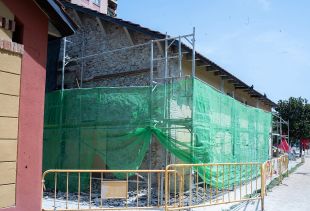 Salt inicia la rehabilitació de la façana de l'Estació Jove