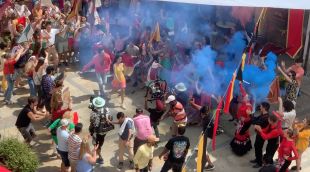 Besalú es transforma en un gran plató de Bollywood amb les estrelles Ranbir i Shraddha Kapoor