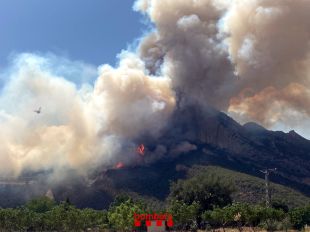 Catalunya ha patit una mitjana de 45 incendis diaris des de dimecres