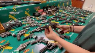 Desarticulen un grup criminal dedicat al tràfic d'armes amb ramificacions a Girona