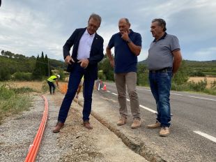 La Diputació de Girona inverteix 5,7 MEUR en dos anys per desplegar la fibra òptica