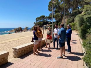 ERC de Lloret reclama a l'Estat que arregli les destrosses ocasionades pel Gloria