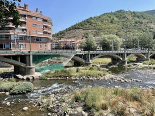 Les obres al pont sobre el riu Ter de Ripoll es faran del 30 de juliol fins a l'1 de setembre